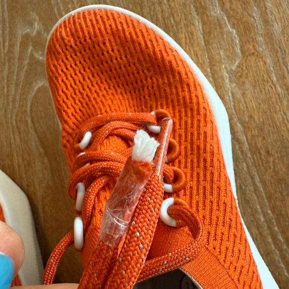 ALLBIRDS Tree Dasher 2 Women’s Orange Knit Running Sneakers Size 7 - Picture 12 of 13